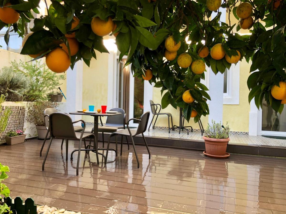 Sunny Orange Garden Apartment In Central Lisboa المظهر الخارجي الصورة