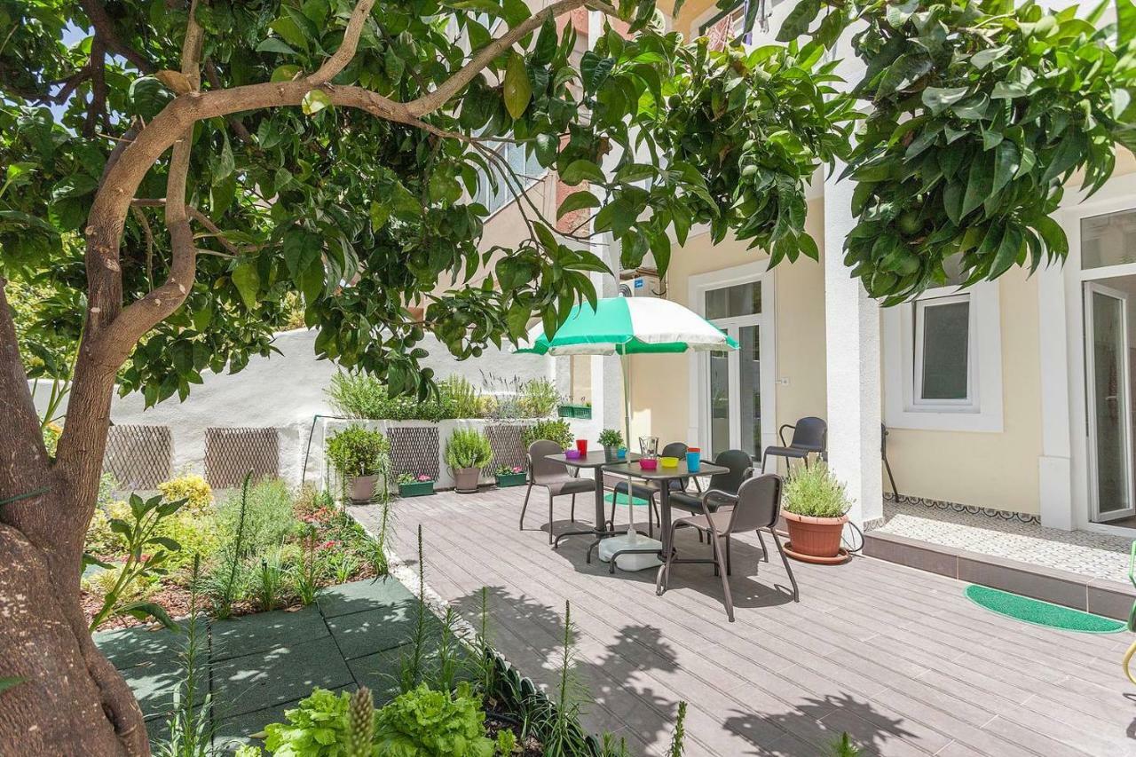 Sunny Orange Garden Apartment In Central Lisboa المظهر الخارجي الصورة