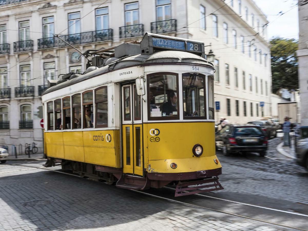 Sunny Orange Garden Apartment In Central Lisboa المظهر الخارجي الصورة