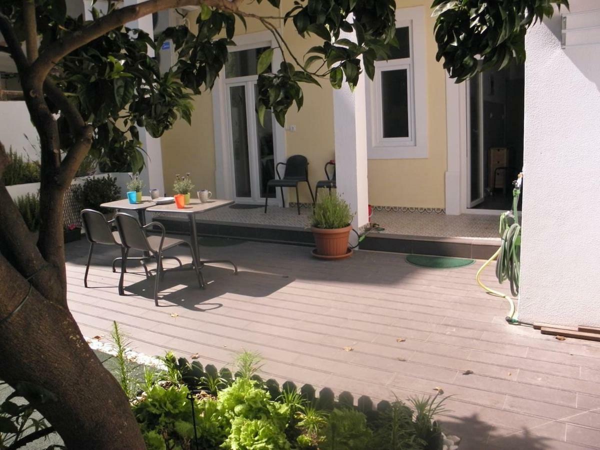 Sunny Orange Garden Apartment In Central Lisboa المظهر الخارجي الصورة