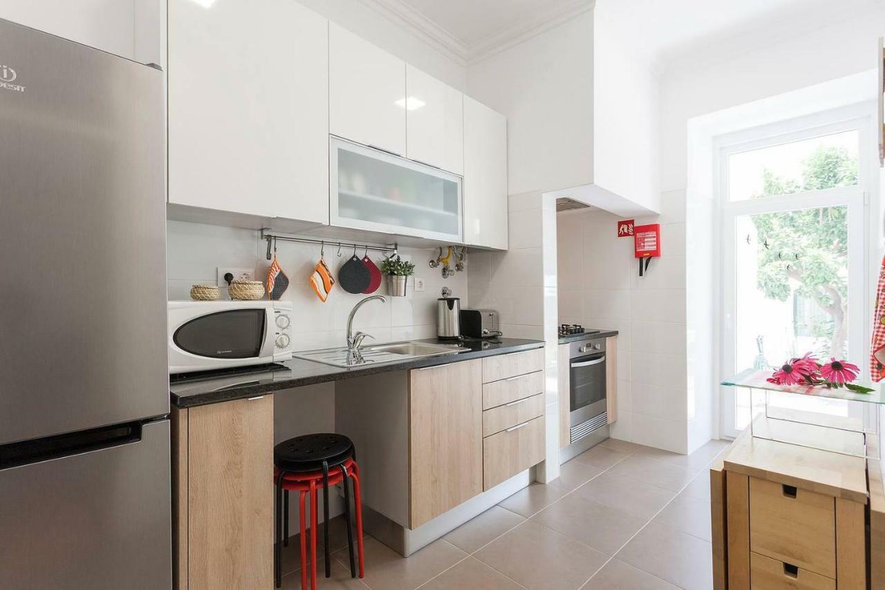 Sunny Orange Garden Apartment In Central Lisboa المظهر الخارجي الصورة