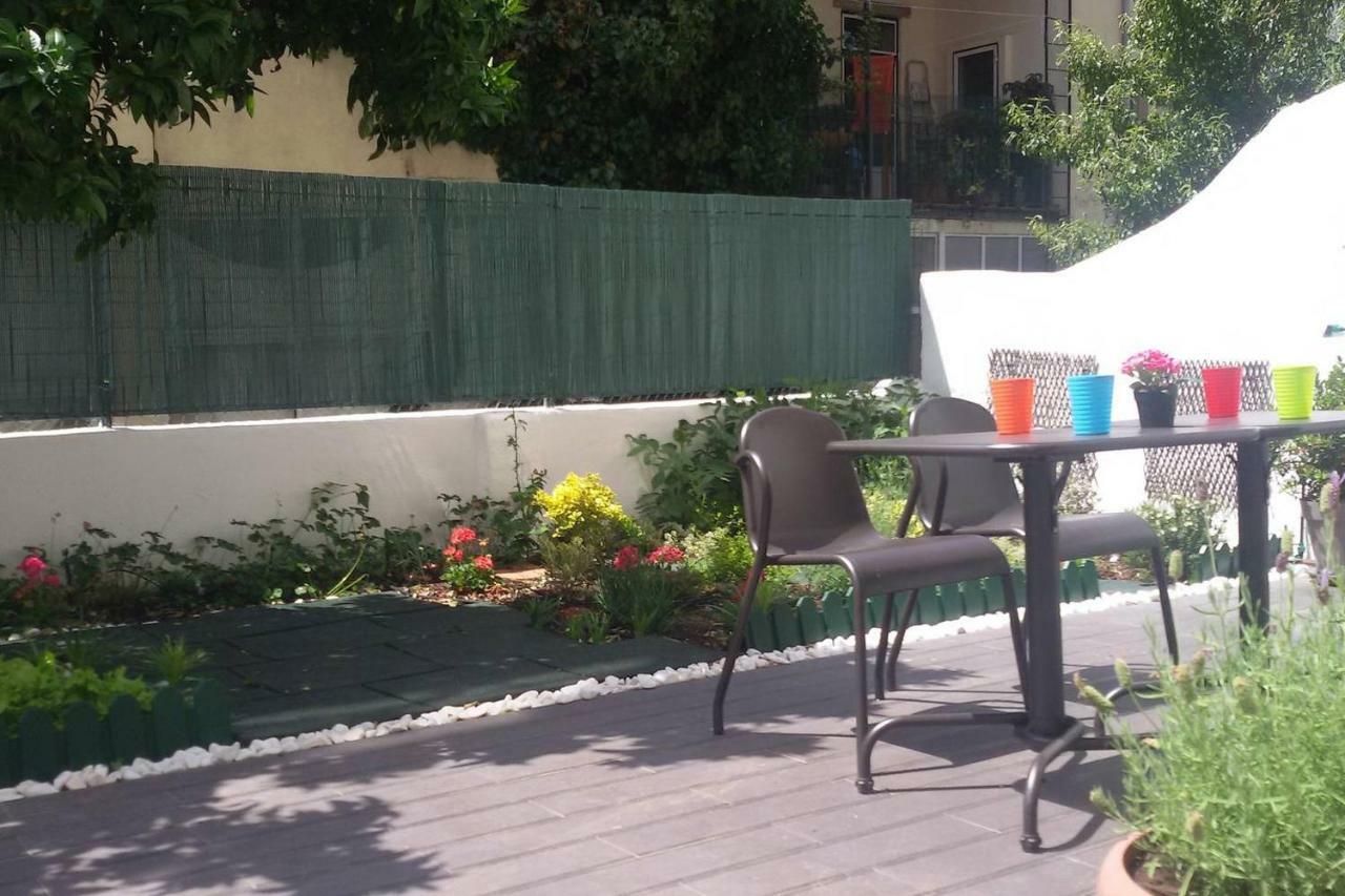 Sunny Orange Garden Apartment In Central Lisboa المظهر الخارجي الصورة
